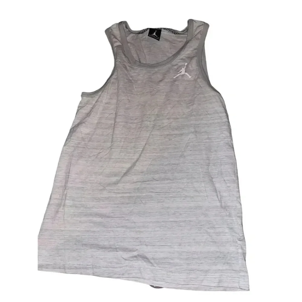 Jordan Air All-Star Men's Gray Tank Top Size M Sleeveless Sports